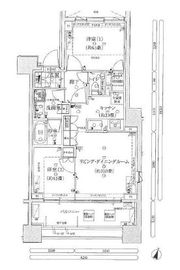 グランドメゾン中野南レジデンス 5階 間取り図