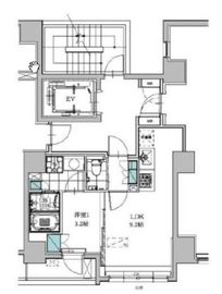 CONOE一番町 7階 間取り図