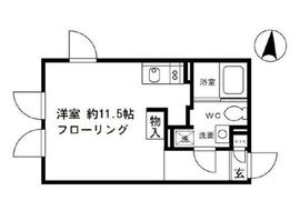 アレーロ白山2 301 間取り図