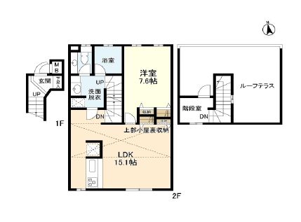 ストーリア等々力 118 間取り図