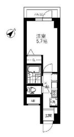 ステージファースト恵比寿 8階 間取り図