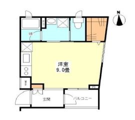 ヴィヴァーチェ高輪 205 間取り図