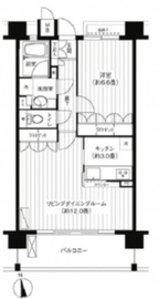 パシフィーク品川 503 間取り図