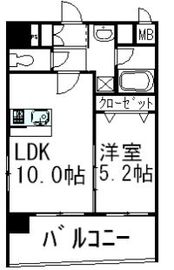 エスペランザアザブ 202 間取り図