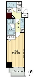 ガリシアヒルズ六本木 2階 間取り図