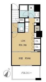 ブリリア有明スカイタワー 3階 間取り図