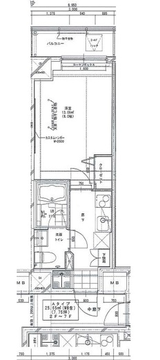 T-TERRACE森下 502 間取り図