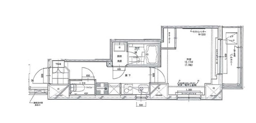 T-TERRACE森下 205 間取り図