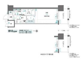 ZOOM東陽町 13階 間取り図