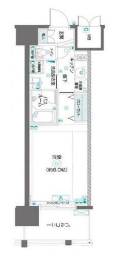 ZOOM東陽町 11階 間取り図