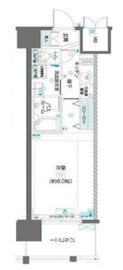 ZOOM東陽町 11階 間取り図