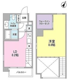 アリエルズ赤坂 901 間取り図