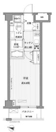 メゾンカルム西新宿 311 間取り図
