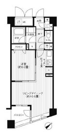 アーバス新宿余丁町 204 間取り図