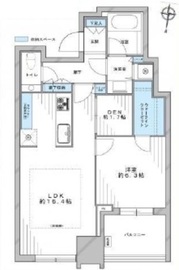 大崎ウエストシティタワーズ ウエスト 24階 間取り図