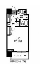 レジディア杉並方南町 806 間取り図