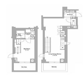 コンフォリア中野 105 間取り図