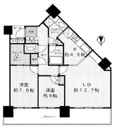 シティタワー品川 41階 間取り図