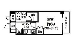 ダリアコート白金台 203 間取り図
