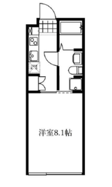 オークスクエア恵比寿 302 間取り図