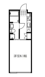 オークスクエア恵比寿 303 間取り図