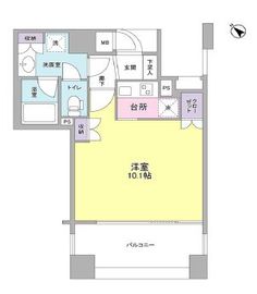 アルス恵比寿メイクス 7階 間取り図