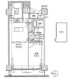 ブリリアイスト東雲キャナルコート 1411 間取り図