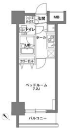 KDX岩本町レジデンス 902 間取り図