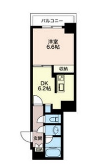 エスティメゾン神田 1205 間取り図