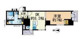 セレニティコート渋谷神泉 1001 間取り図