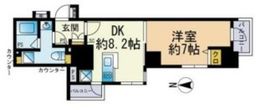 セレニティコート渋谷神泉 1201 間取り図