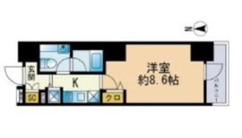 セレニティコート渋谷神泉 1402 間取り図