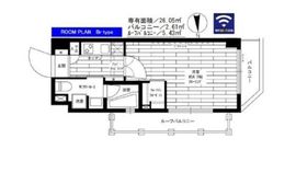 ステージグランデ清澄白河アジールコート 4階 間取り図