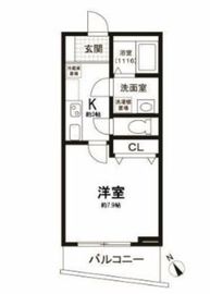 サンタグリュス武蔵小山 805 間取り図