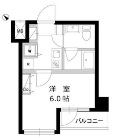 ハーモニーレジデンス田町 101 間取り図