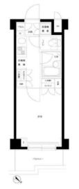 ルーブル目黒不動前 203 間取り図
