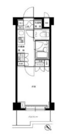 ルーブル目黒不動前 303 間取り図