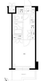 ルーブル目黒不動前 313 間取り図