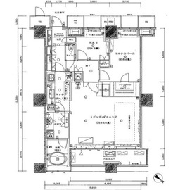 ザ・東京タワーズ シータワー 42階 間取り図