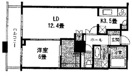 白金タワー 18階 間取り図