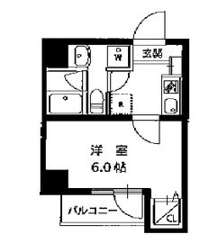 ハーモニーレジデンス田町 102 間取り図