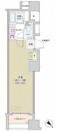 アネーロ銀座 303 間取り図