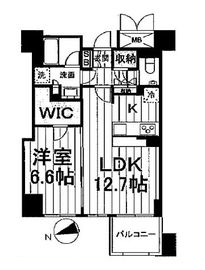 プレミスト明石町 2階 間取り図