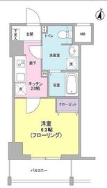 メゾン・ド・クロシェット 203 間取り図