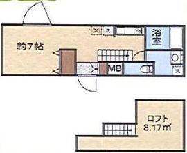 メゾン・ド・クロシェット 302 間取り図