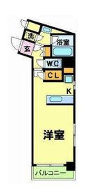 エルフラット高輪台 2階 間取り図