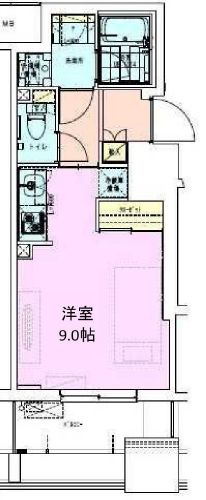 門前仲町レジデンス六番館 403 間取り図