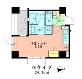 ラフィネジュ学芸大学 201 間取り図