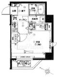ハーモニーレジデンス田町 3階 間取り図