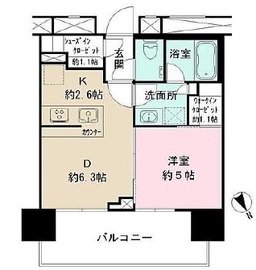 ザ・パークハウス渋谷美竹 11階 間取り図